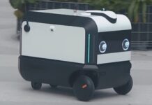 トヨタWoven Cityで「謎の配送ロボ」稼働!カップ麺届ける