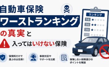 自動車保険入ってはいけないワーストランキング