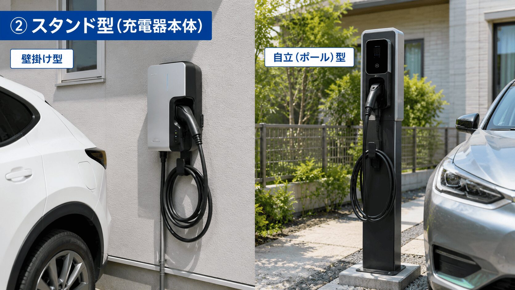 スタンド型充電