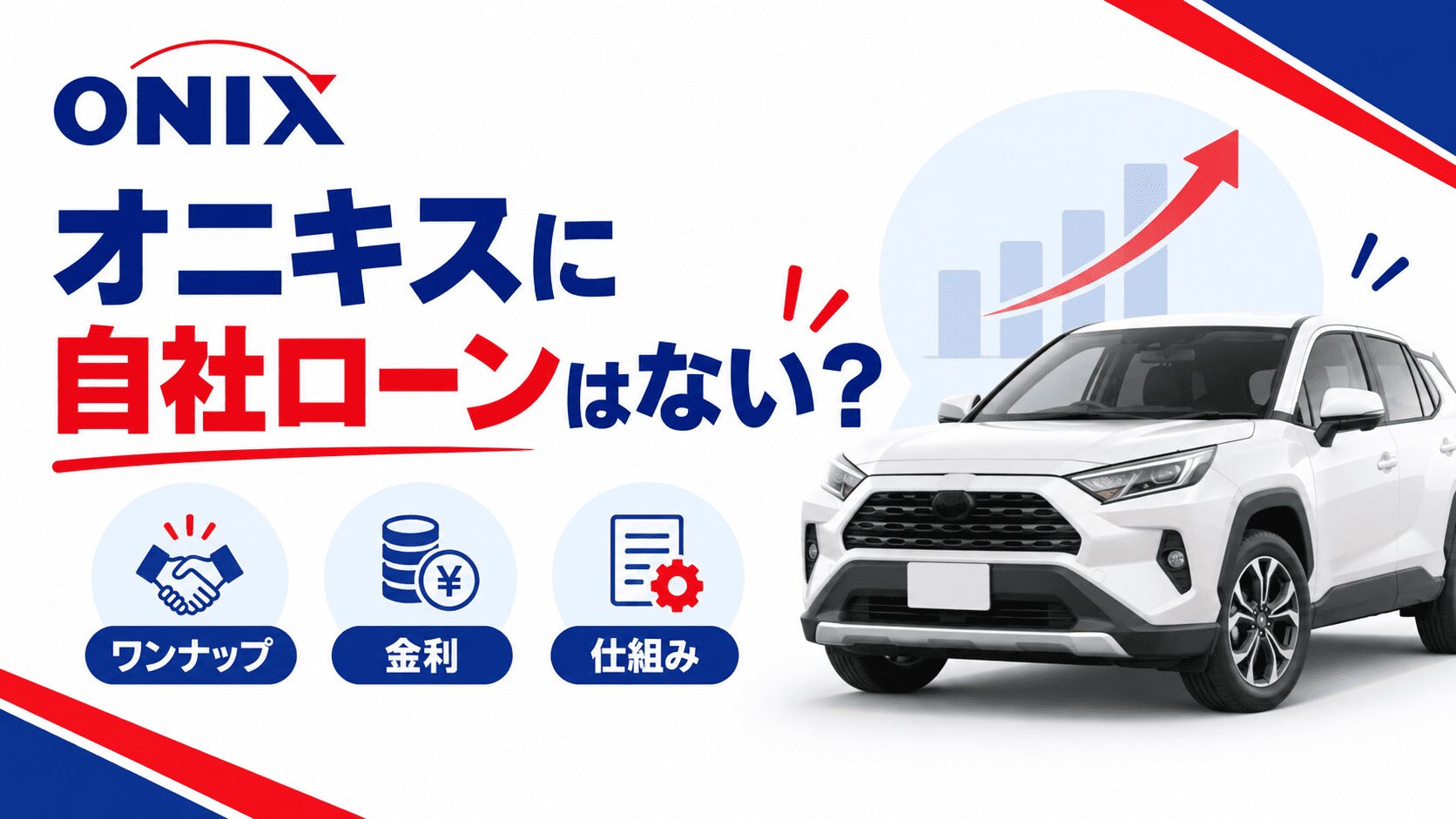 オニキスに自社ローンはない？ワンナップシステムの金利や仕組みを解説