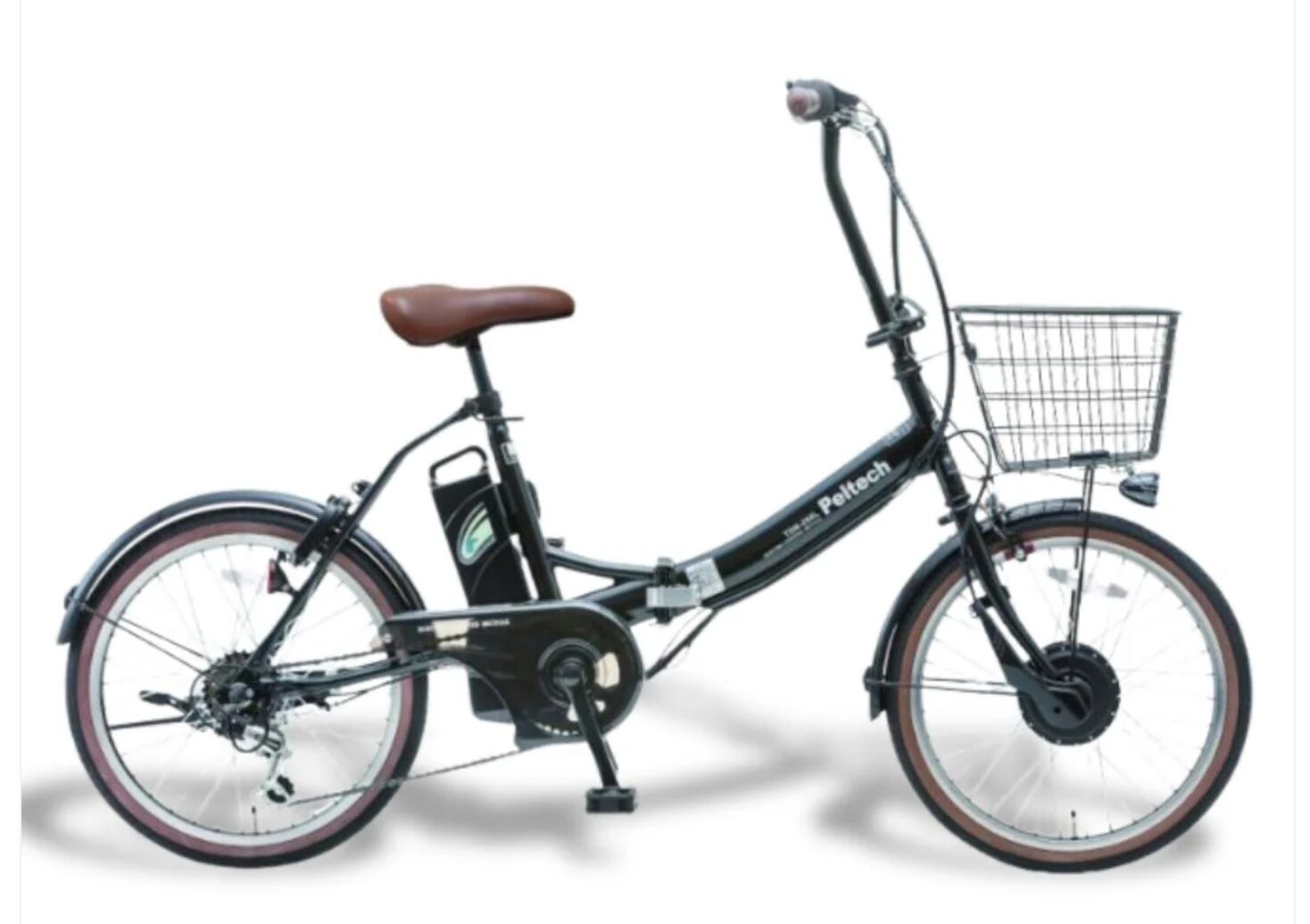 PELTECH 折り畳み電動アシスト自転車 TDN-206L
