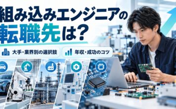 組み込みエンジニアの転職先は？大手・業界別の選択肢と年収、成功のコツ